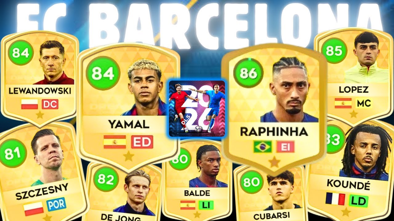 ESTADÍSTICAS del FC BARCELONA en DLS 26