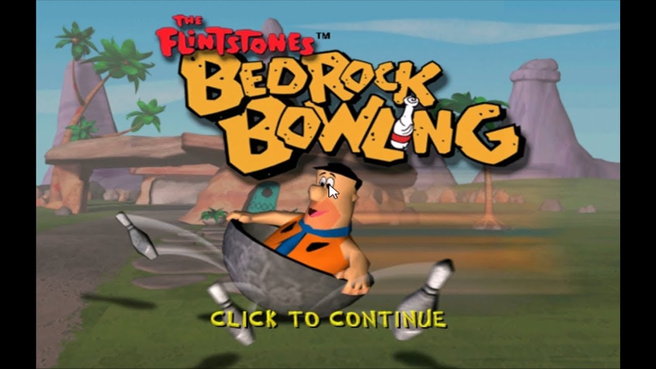 The Flintstones: Bedrock Bowling - Full Gameplay/Walkthrough (Longplay)