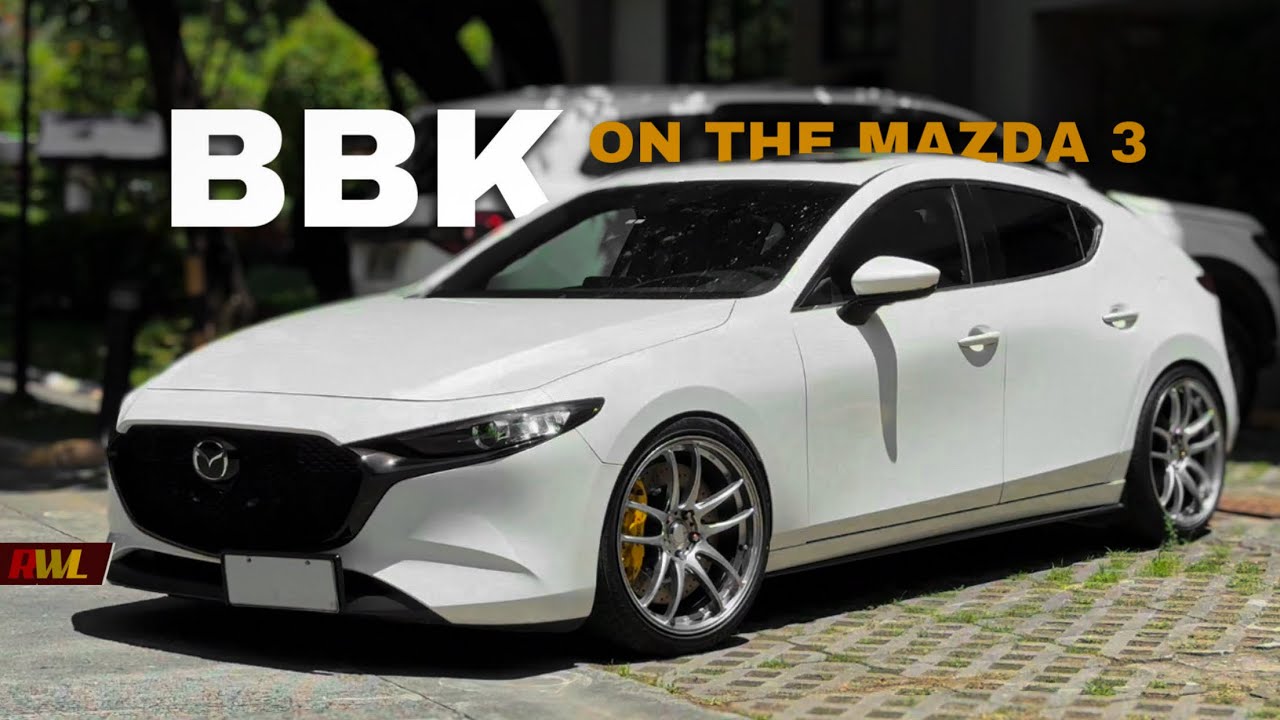 INSPEED Big Brake kit on the Mazda 3 BP