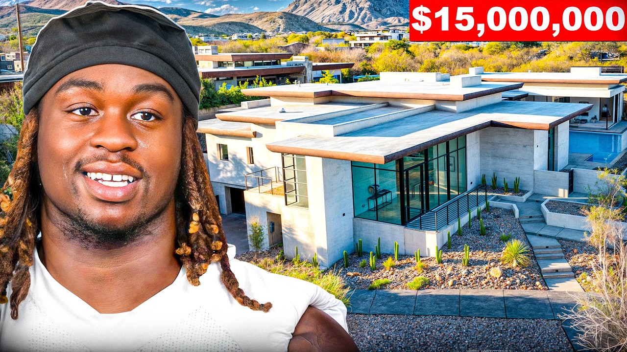 Raiders RB Ashton Jeanty Shops For $15 MILLION Mansion!