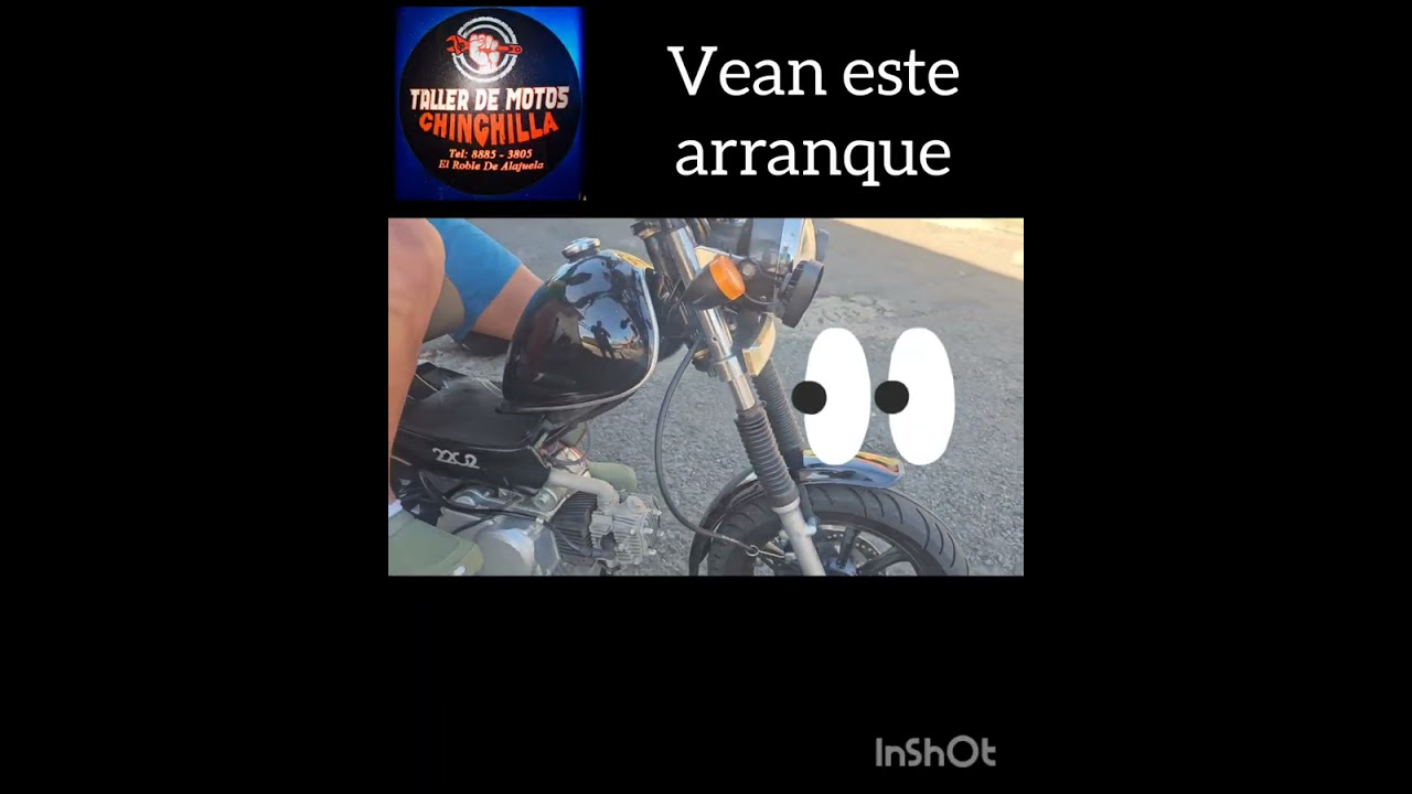 Modelo Mini con Frenos de Disco y Tanque  Gota de Agua. Felices Fiestas 