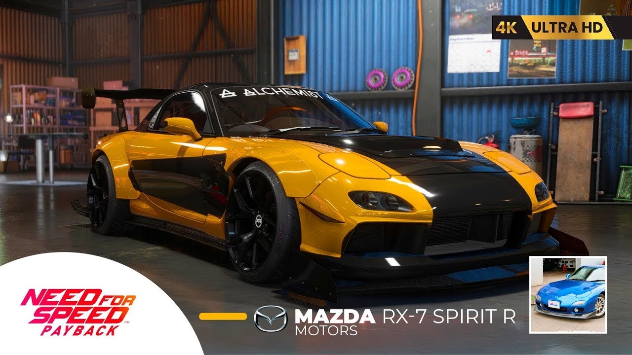Need for Speed Payback  MAZDA RX7 (NO COMMENTARY)