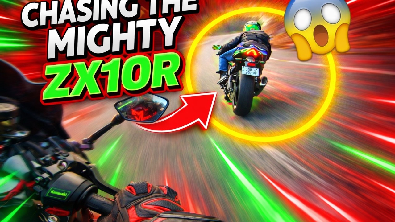 CHASING THE MIGHTY ZX10R WITH RR310 💀🚀 | PATRATU VALLEY #bike #zx10r #vlog 