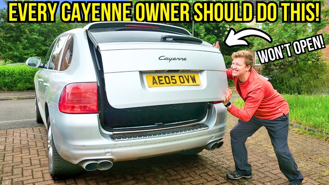 Замена стоек задней двери на моем Porsche Cayenne!