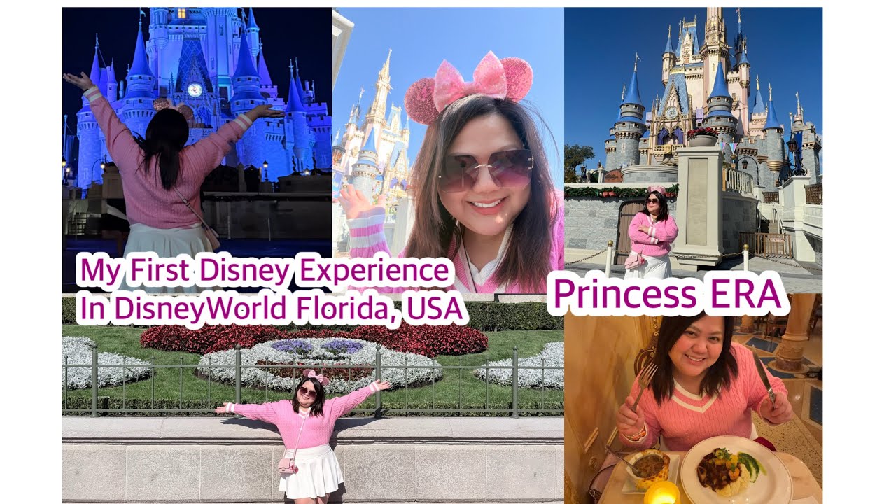 My first Disney Experience (Castle Three course meal in Magic Kingdom Orlando, Florida ) 