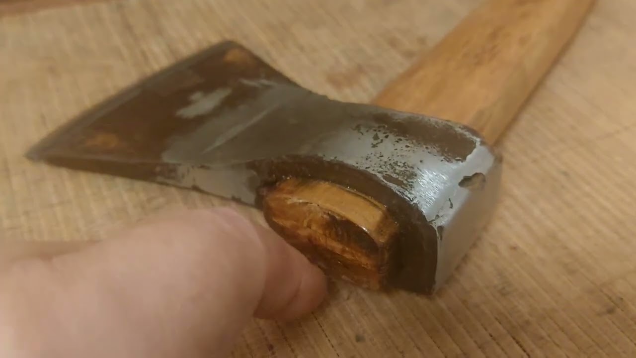 Восстановление топора ЗТВ .