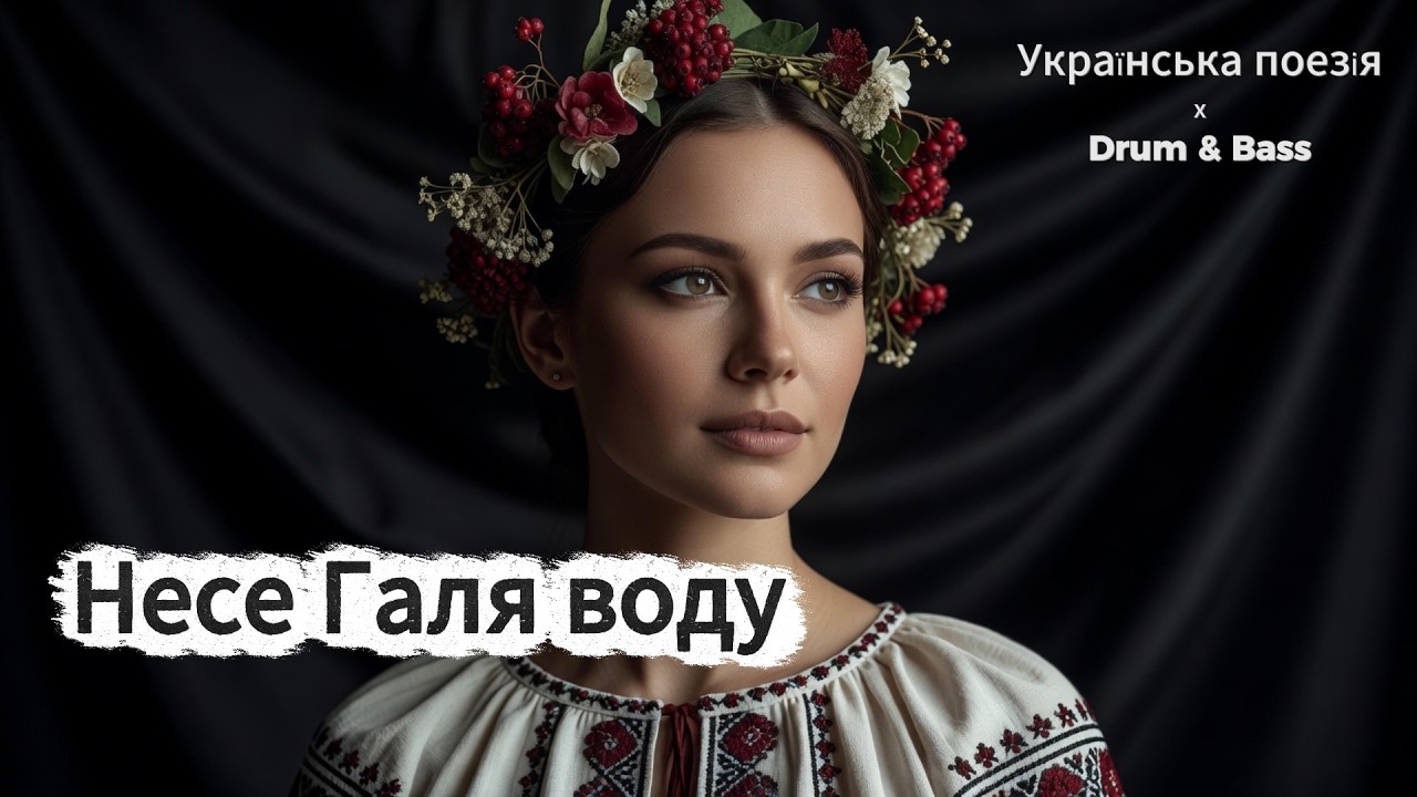 Несе Галя воду — Halia Carries Water | Ukrainian Poetry × Drum and Bass