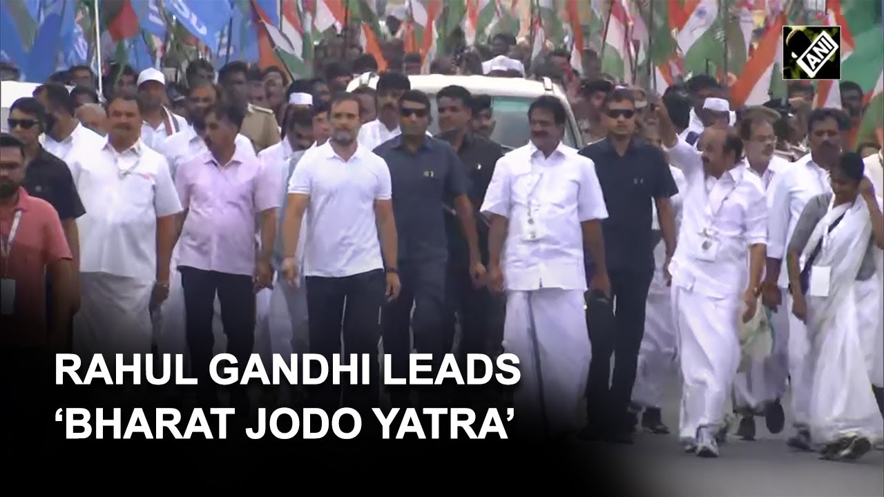 Rahul Gandhi continues &lsquo;Bharat Jodo Yatra&rsquo; from Alappuzha