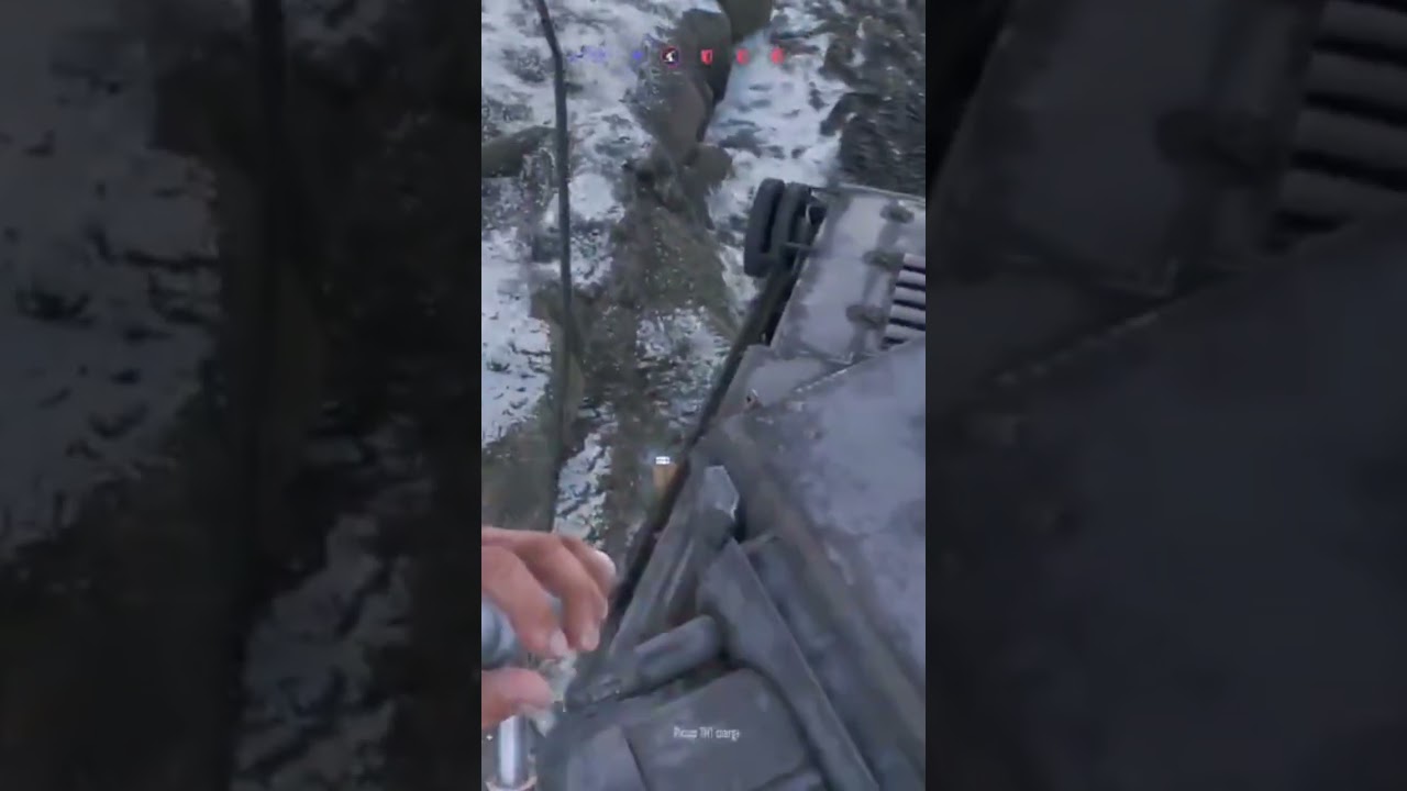 ​[Solo Squad] Dancing with the Tank! #Shorts #solosquad #enlisted #br2 #ps4 #sptulipv