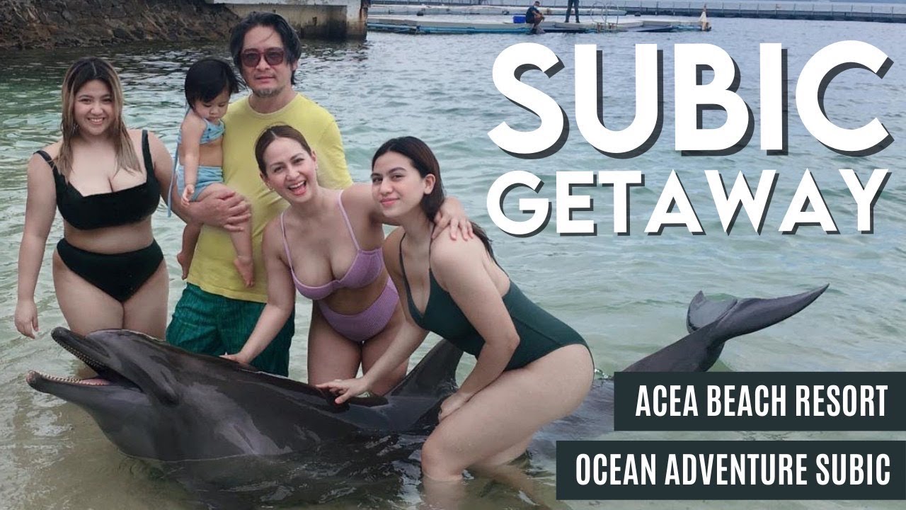 Поездка в Субик с семьей Бэм | Ocean Adventure Subic | Курорт ACEA Subic Beach | Регина Толентино