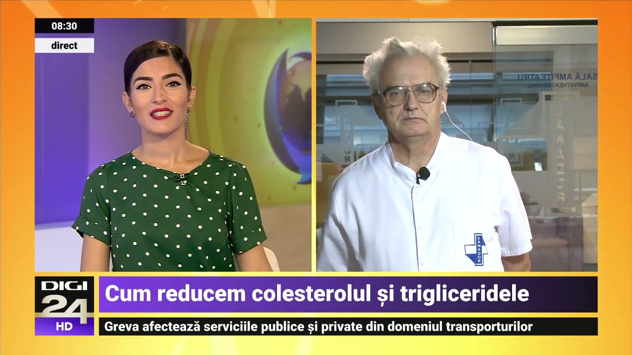 Cum putem reduce valorile colesterolului și ale trigliceridelor? – Dr. Doru Negru | SANADOR