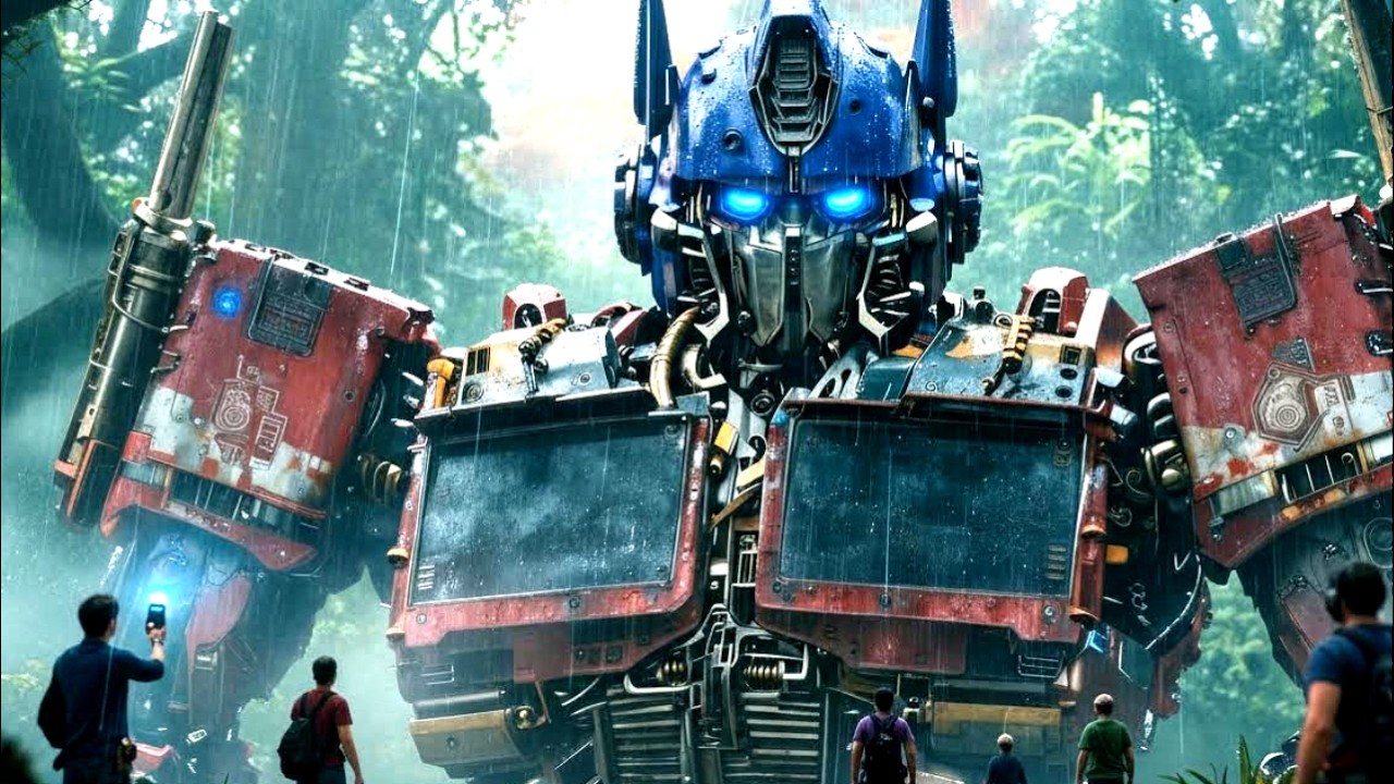 They Found a GIANT Optimus Prime Robot Abandoned in the Forest