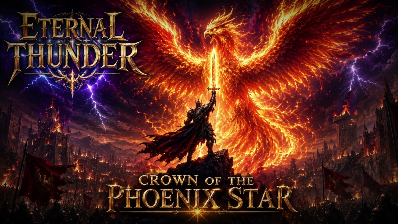 ETERNAL THUNDER - Crown of the Phoenix Star | Epic Power Metal Anthem