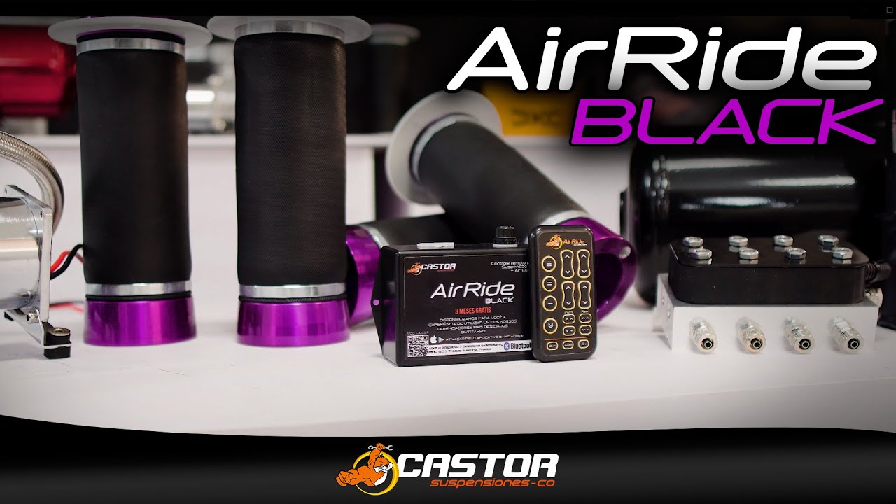 KIT SUSPENSIÓN NEUMÁTICA AIR RIDE BLACK | ＣＡＳＴＯＲ