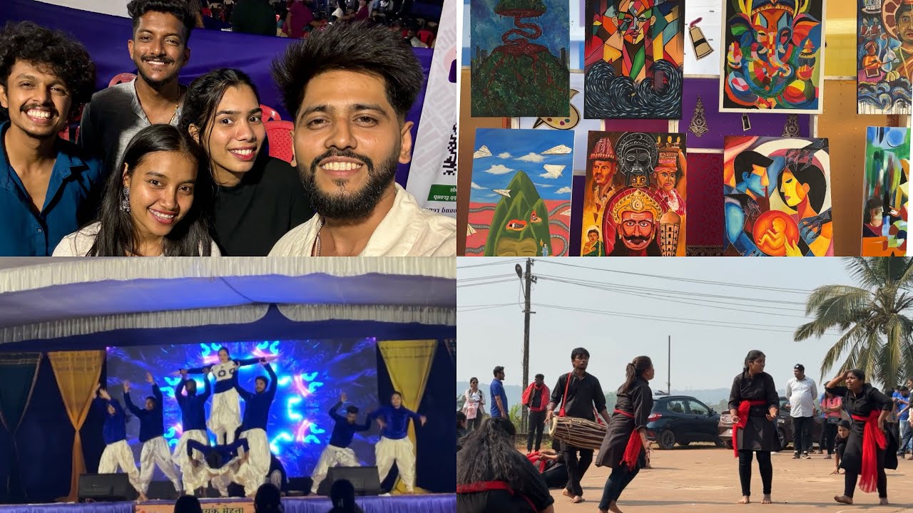 Fun Moments at Goa Yuva Mahotsav🤩