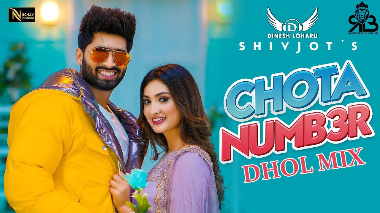 Chota Number Dhol Mix Shivjot X Gurlez Akhtar Ft.Dj Dinesh Loharu