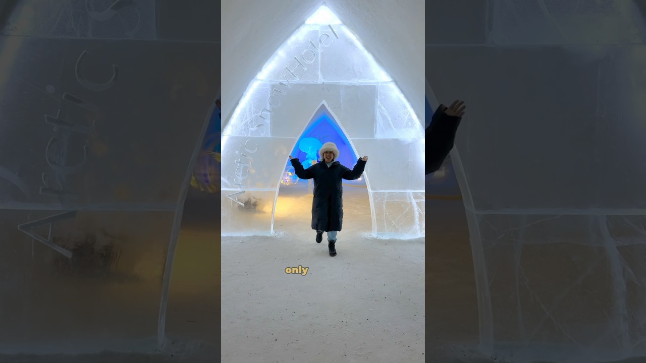 🥶САМЫЙ &laquo;КРУТОЙ&raquo; отель в мире?! 📍 ARCTIC SNOW HOTEL #arcticsnowhotel #icehotel #finland #lapland