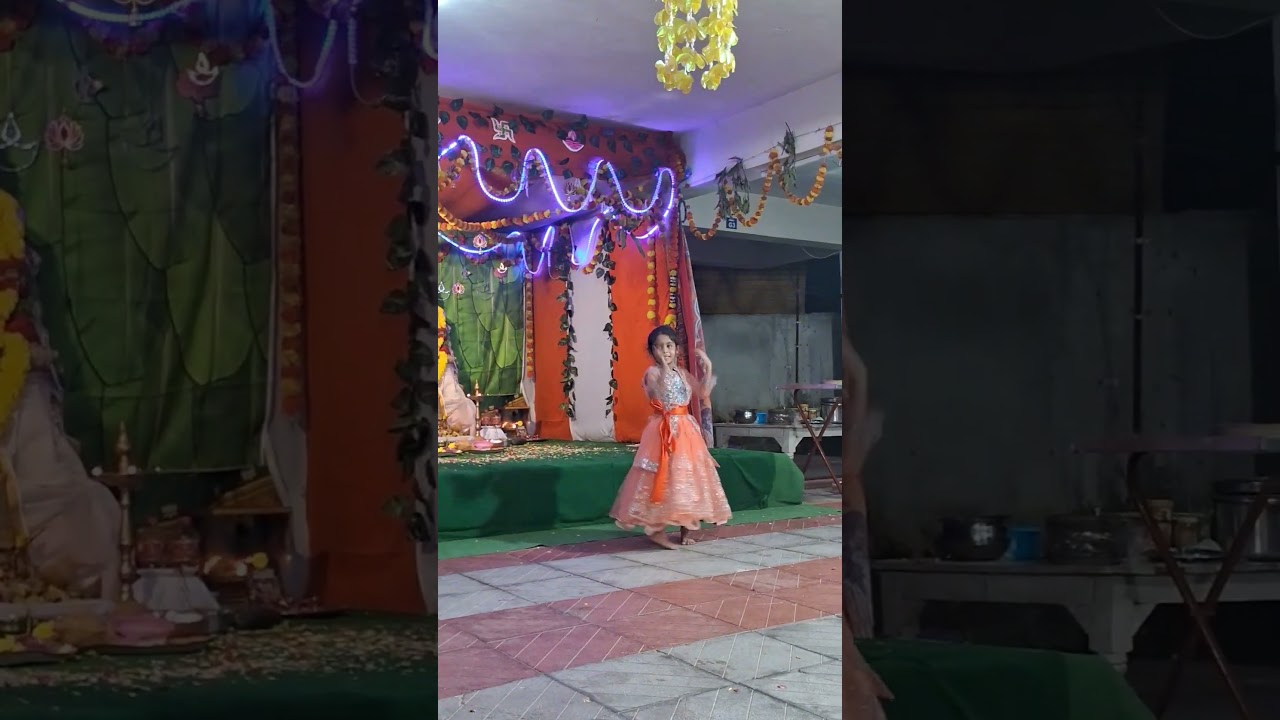 Divya performance in dance competition..