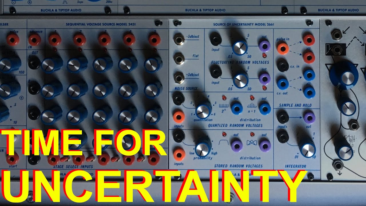 Patching with the 266t Source of Uncertainty  - Tiptop Audio & Buchla