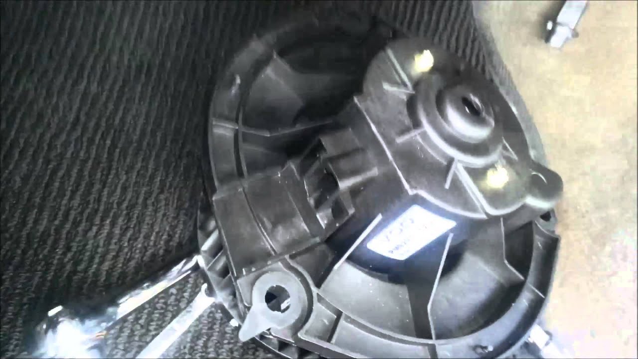 Replace GrandPrix 2005 blower motor and resistor