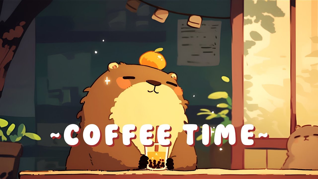 Capybara Chill Station | Calm Music for Focus & Study ✨
