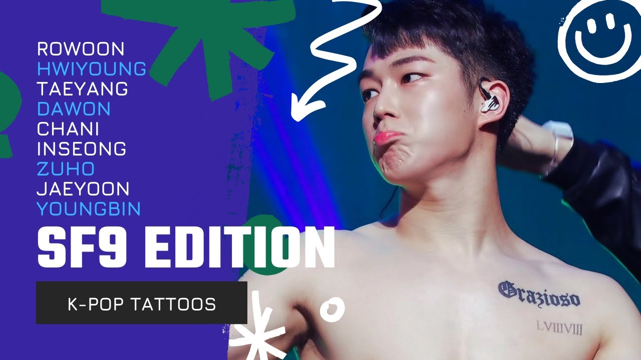 K-pop tattoos: SF9 edition
