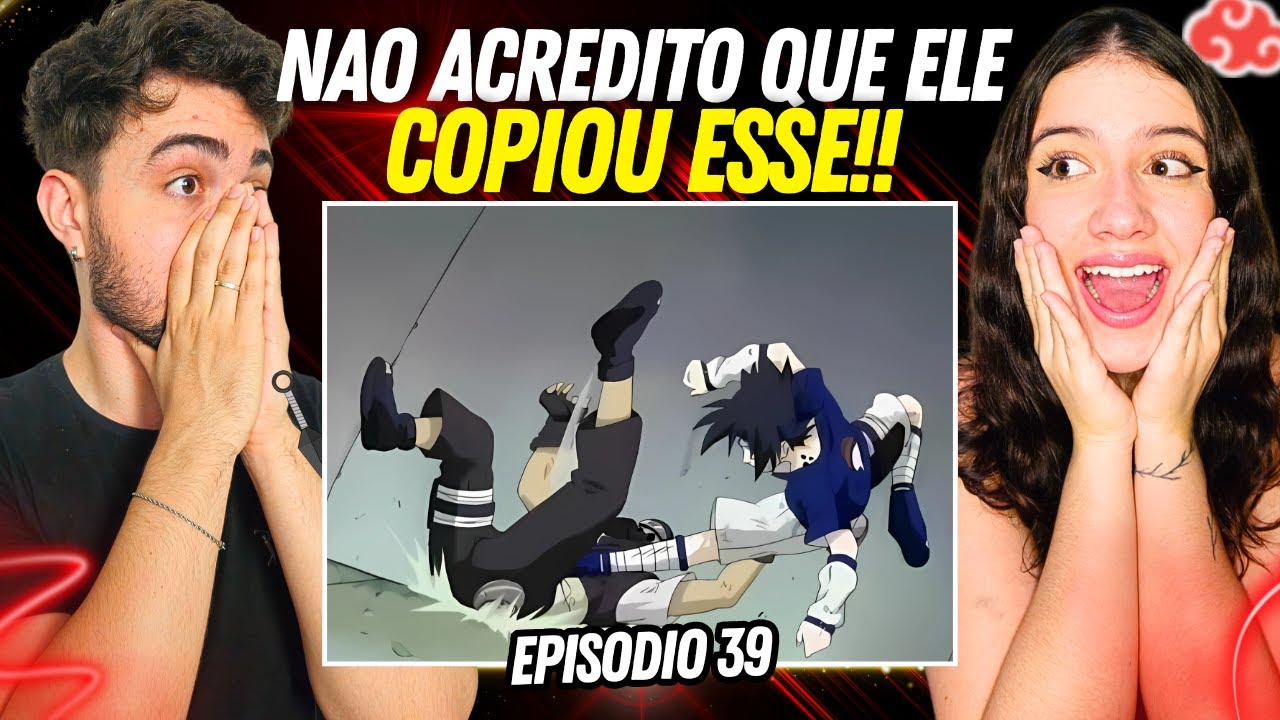 Sasuke e MUITO GENIO! | Naruto Ep 39 React