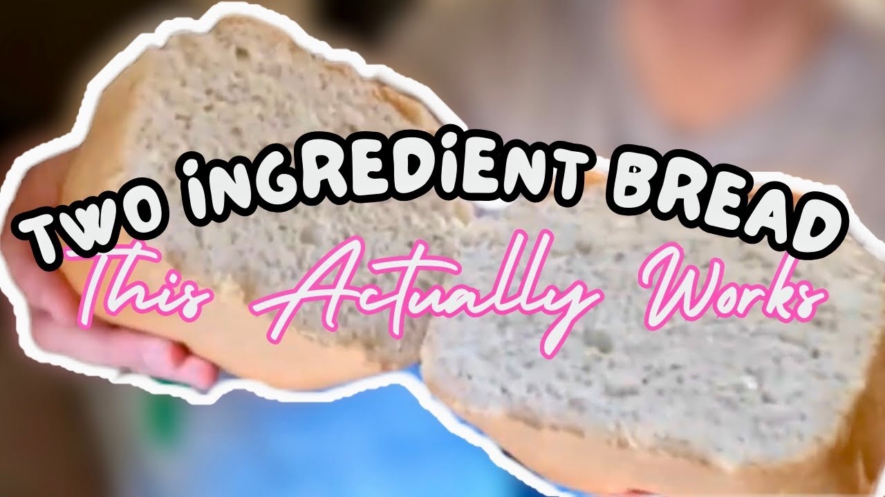 I Made Bread With ONLY 2 Ingredients 😱 | Beginner Friendly
