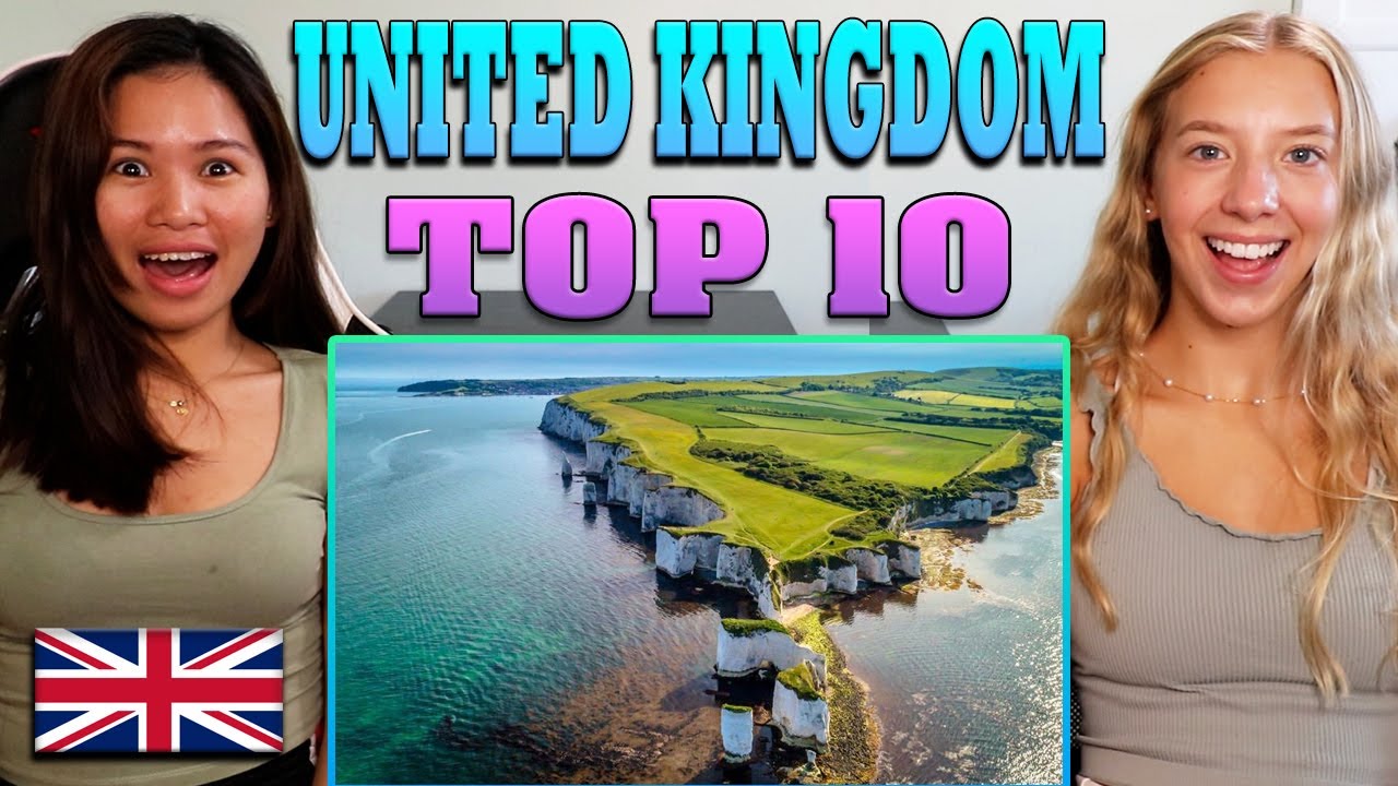 American Girls React to Top 10 Places To Visit In The UK