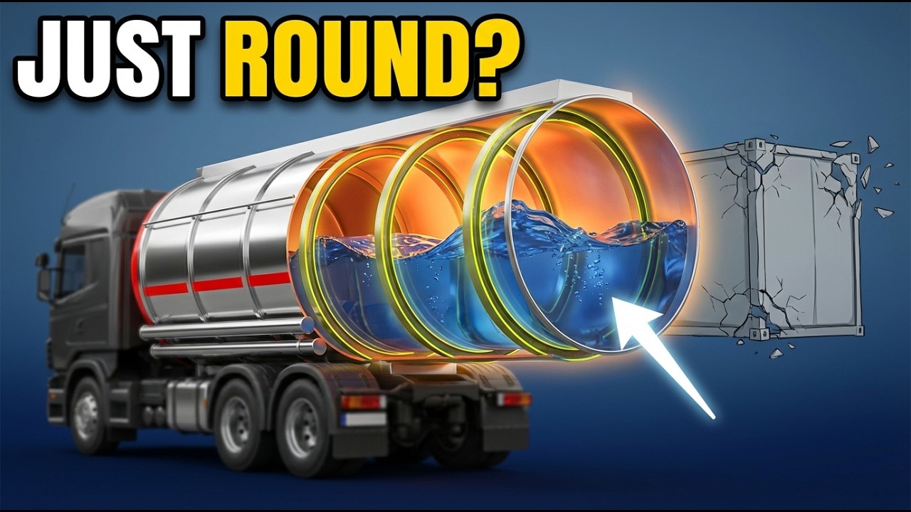 Why Are Liquid Transport Trucks Always Round?