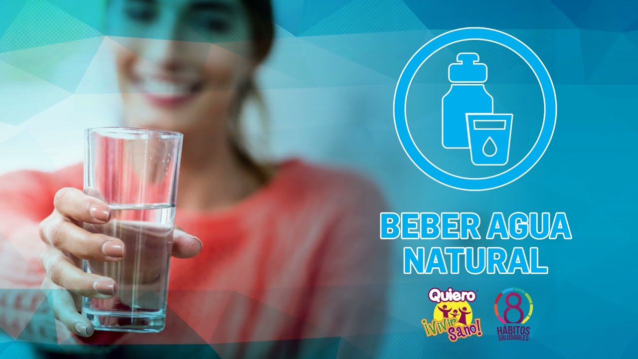 Beber agua natural - Dra. Mar&iacute;a Teresa Cabanillas
