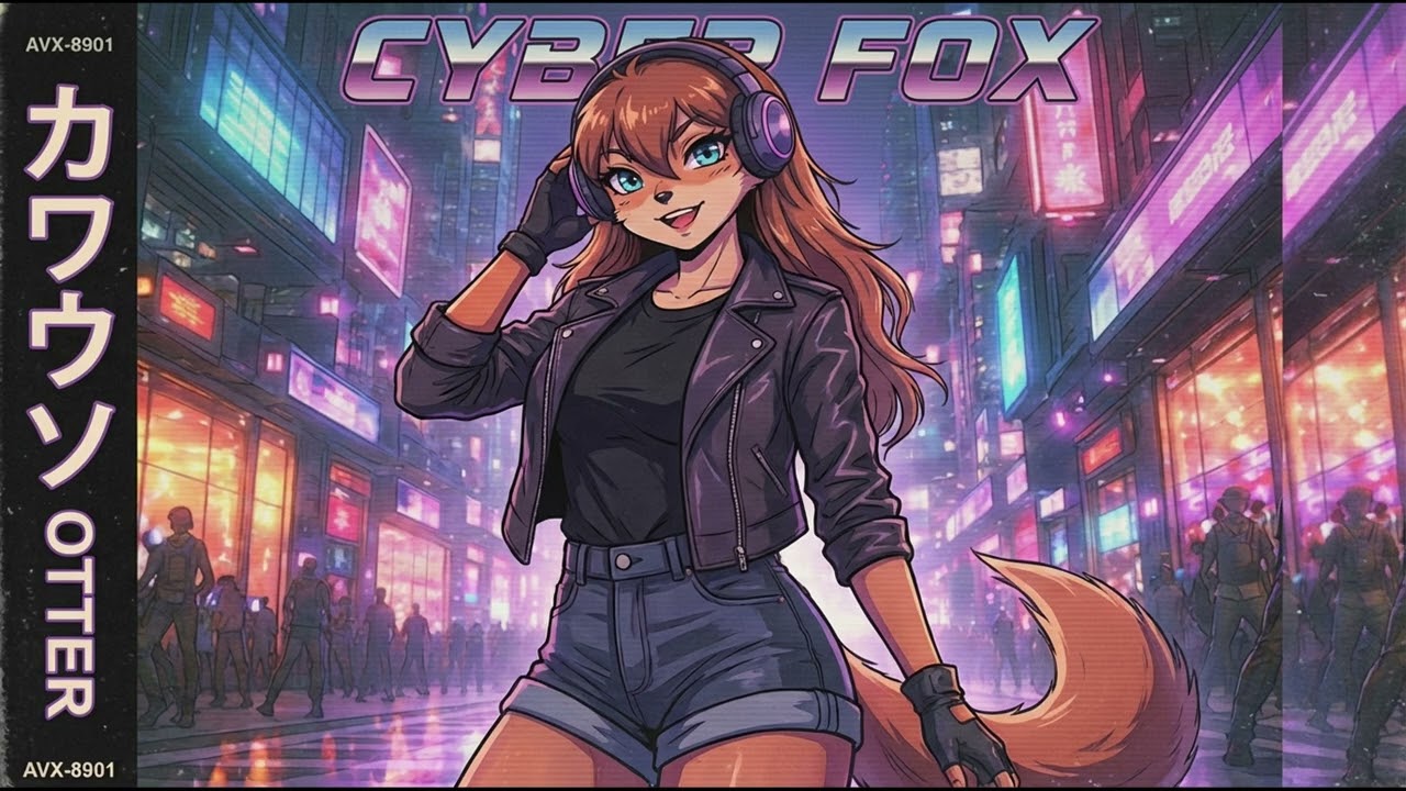 Synthwave Cyberpunk Mix | Darksynth for Night Drive | Otter (2578 八月-ネ)