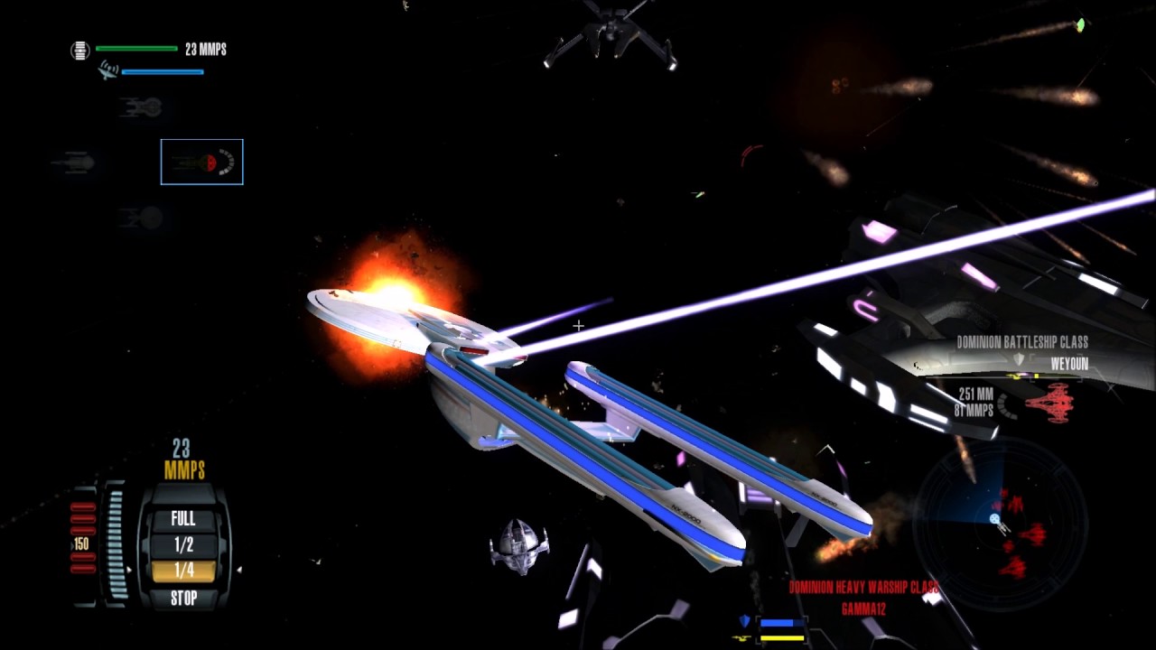Star Trek Legacy: Ultimate Universe 2.2 - TMP/TOS Ships vs. TNG Dominion