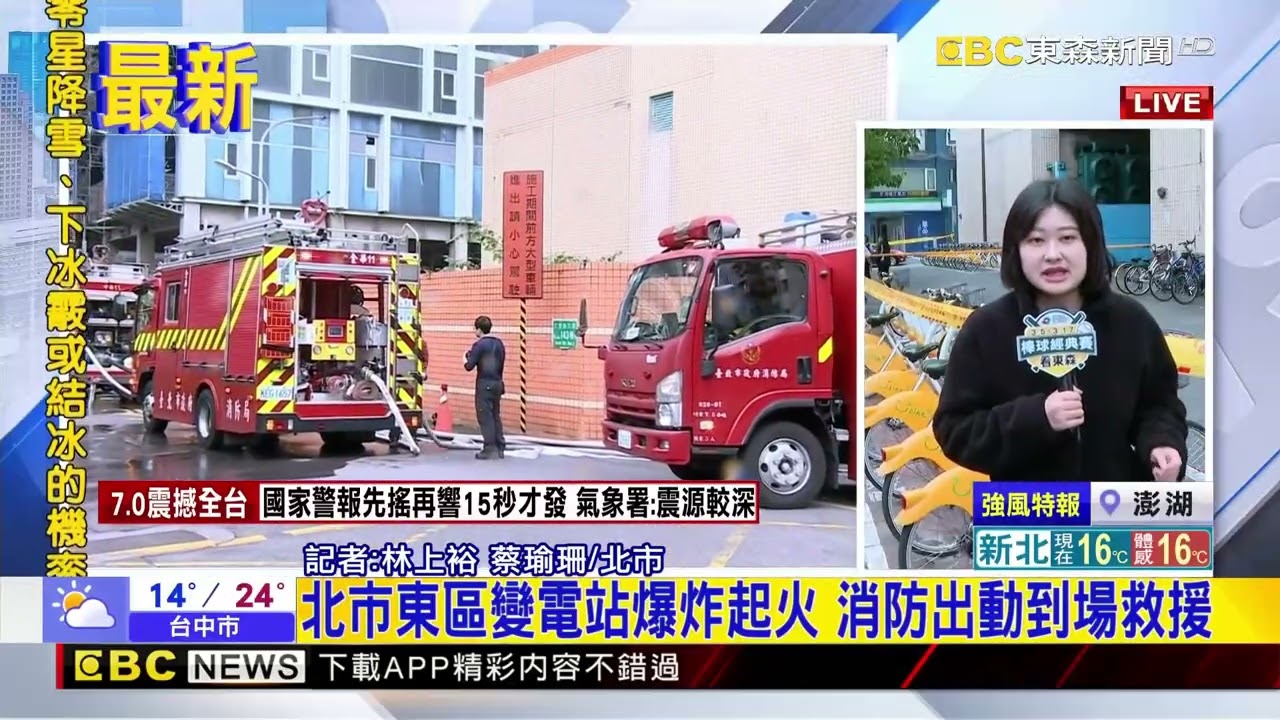 忠孝復興站旁傳爆炸聲！ 大樓地下室竄黑煙@newsebc