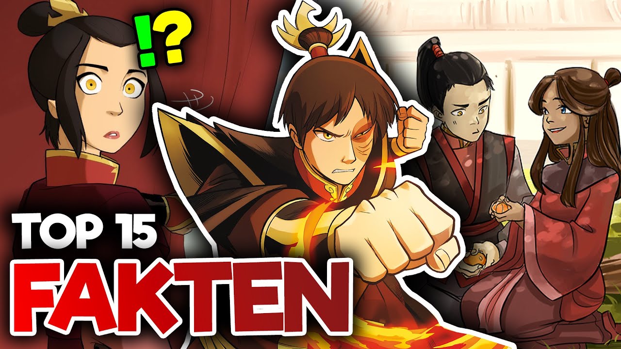 Die UNBEKANNTESTEN FAKTEN um ZUKO (ft. Just Nero) Avatar - Der Herr der Elemente