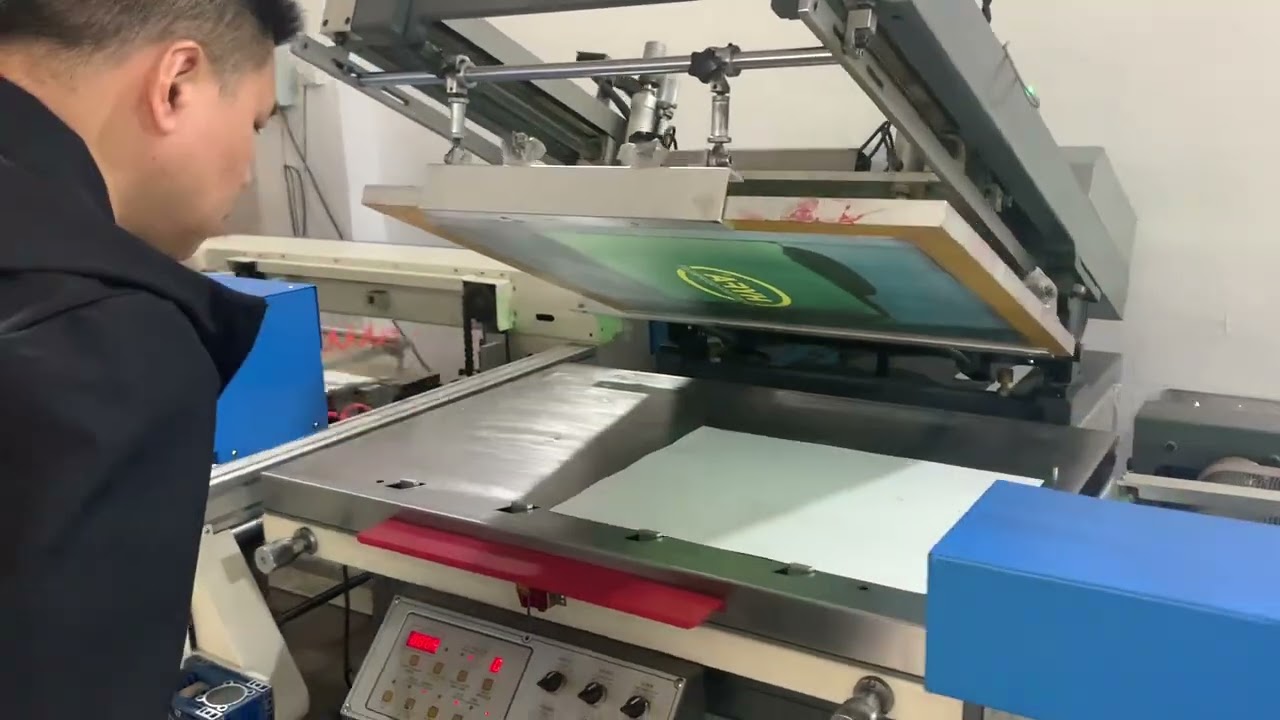 Automatic Flat Screen Printing Machine