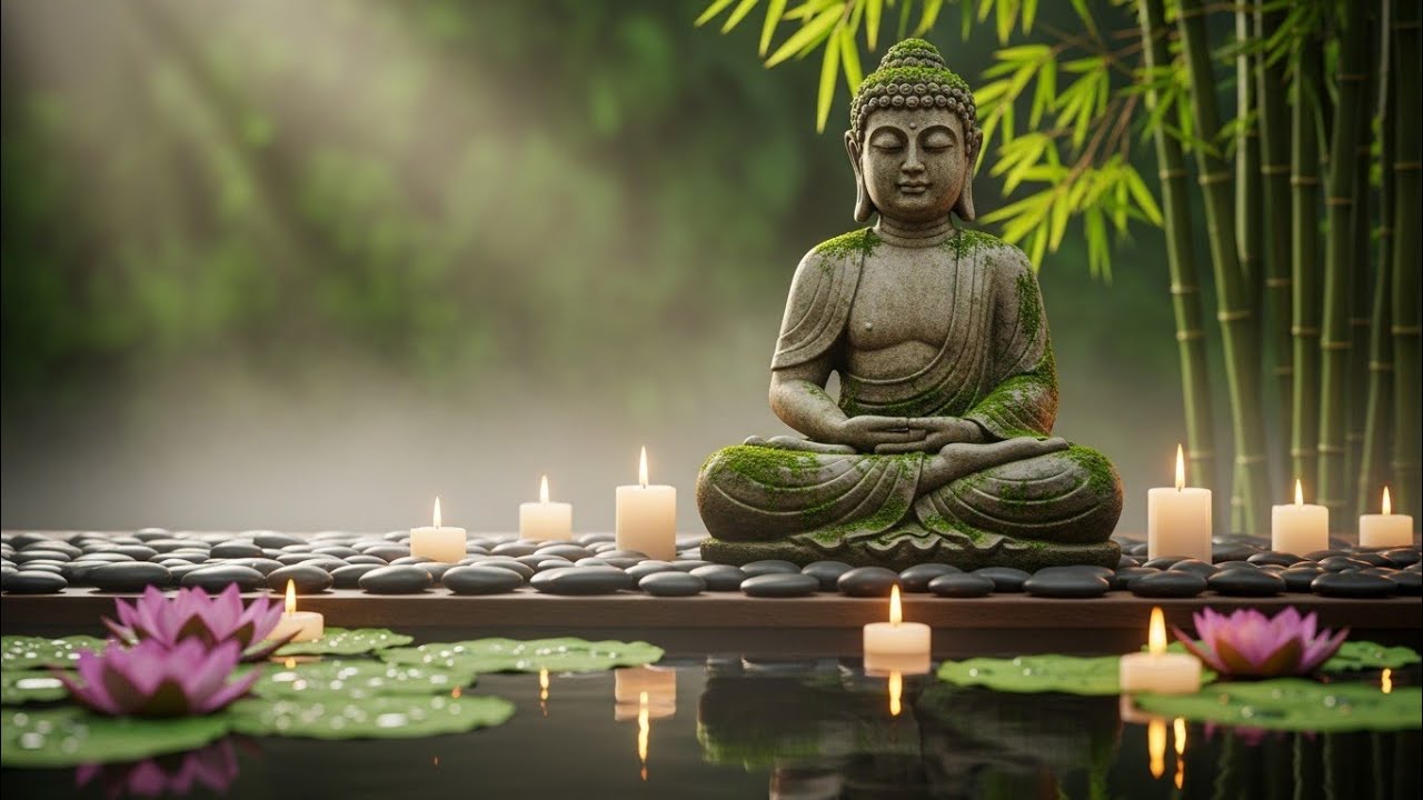 10 Minute Peace Buddha Meditation for Relax Mind body inner peace, Posetive Energy #calmmind 