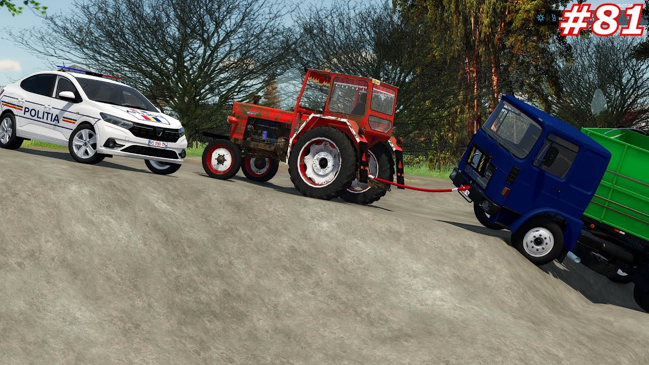 SATUL BLESTEMAT DE ACCIDENTE ///FS22/TANARUL MITICA LA DUMESTI/ EPISODUL ////81///ROLEPLAY