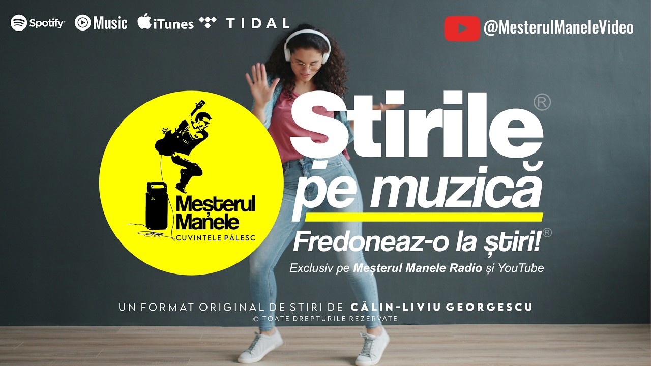 MEȘTERUL MANELE PREZINTĂ ȘTIRILE MUZICALE - NUMĂRUL UNU &Icirc;N REVOLUȚIA MUZICALĂ DIN ROM&Acirc;NIA