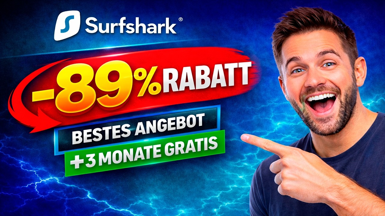 Surfshark Rabattcode 2026 👉 MAXIMALER Rabatt & Promo Code