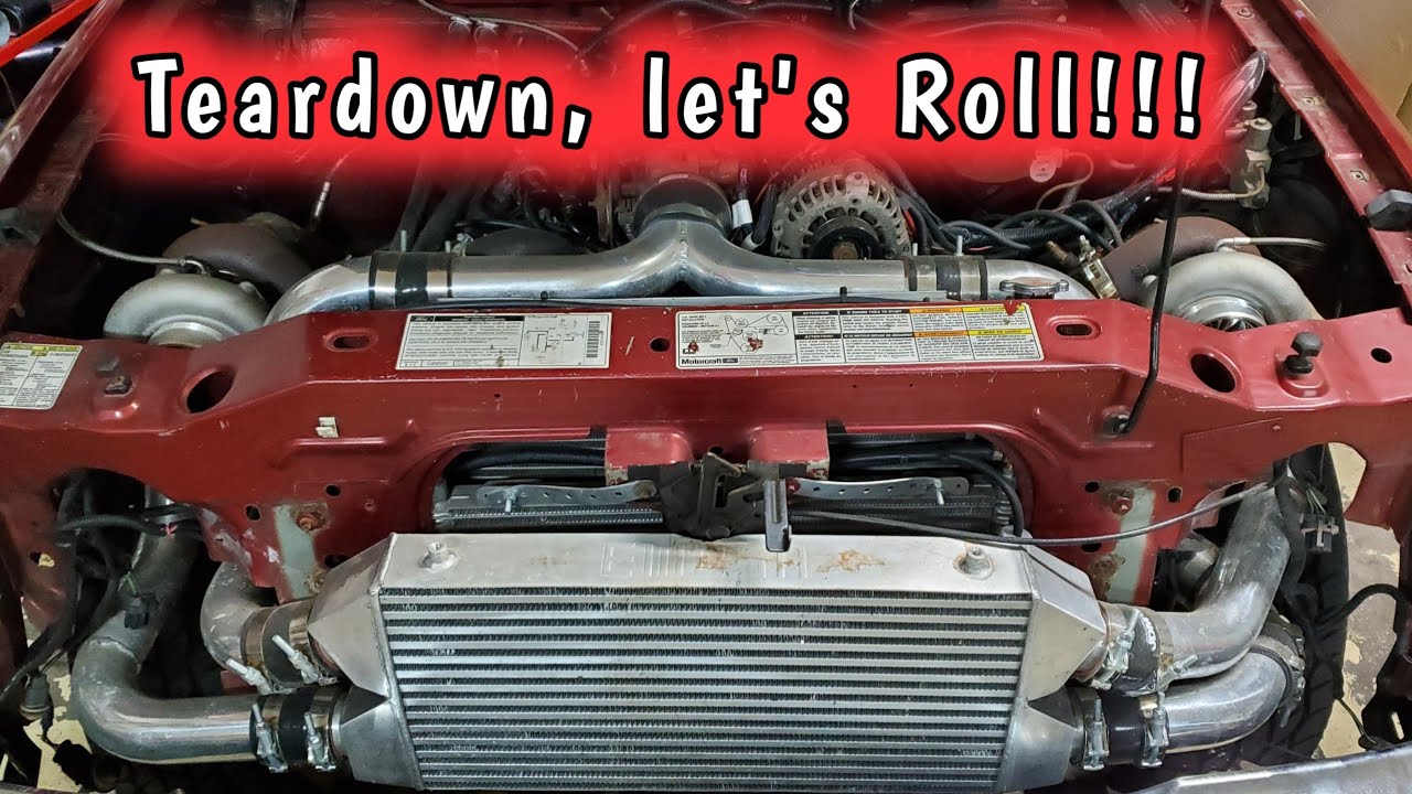 TWIN TURBO V8 Swapped Ranger Rebuild Plans!!!