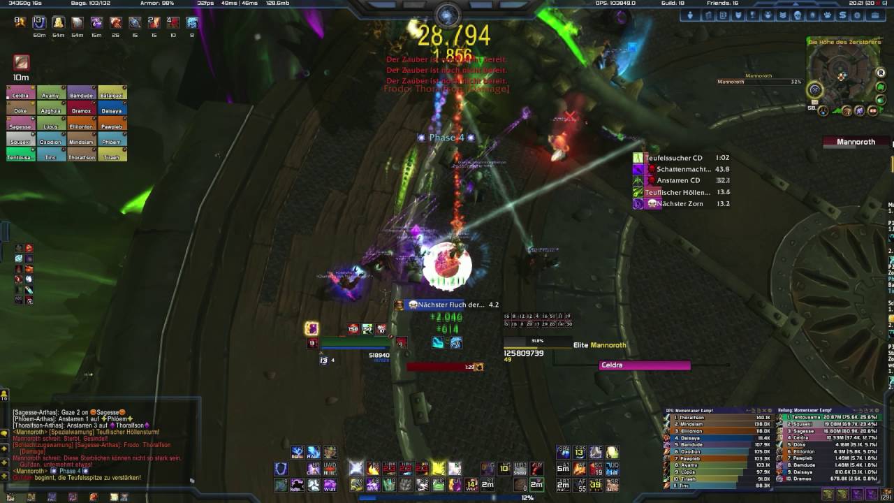 I Legendary I vs. Mannoroth Mythic - Elemental Shaman POV - 1st Kill