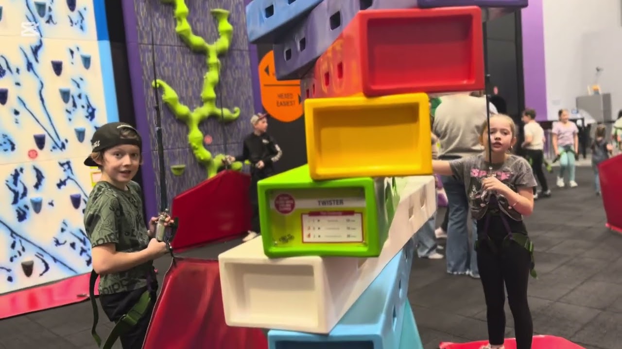Day of fun at Clip N’ Climb! 