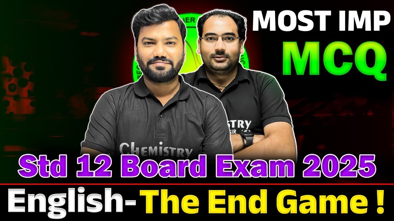 LAST TIME Final REVISION English | MOST IMP Questions - Board Exam 2025 | NIMESHSIR