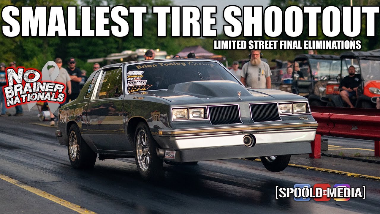 SMALLEST DRAG RADIAL SHOOTOUT!!! LIMITED STREET FINALS AT NO BRAINER NATIONALS AT SHADYSIDE 2023!!!