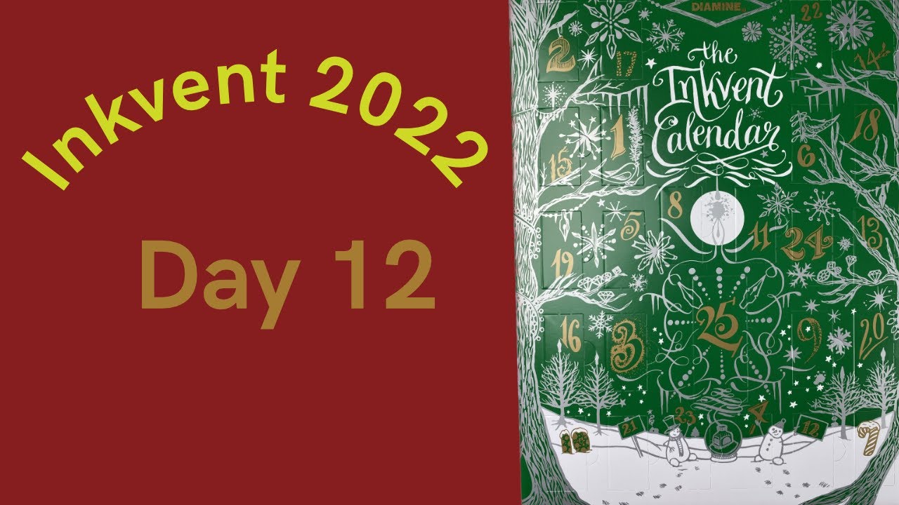 Diamine Inkvent 2022 - Day 12 - Diamine Memory Lane