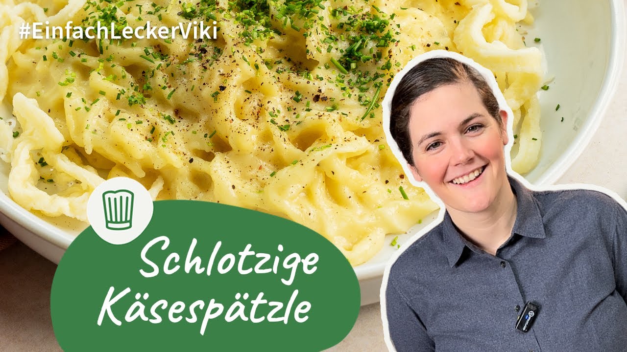 Unwiderstehlich leckere Käsespätzle | Einfach, Lecker, Viki! | Chefkoch