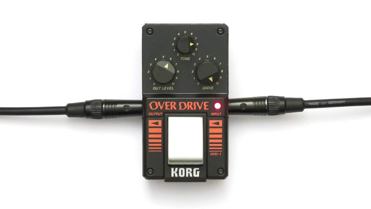 KORG OVD-1 Over Drive Demo