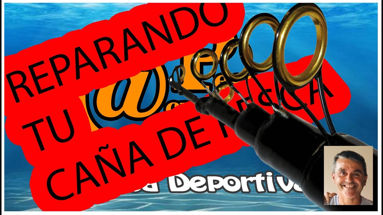 🔴CAMBIO DE PASA HILOS Y PINTADO DE CAÑA🔴🎣🎣🎣 REPARANDO CAÑA DE PESCAR