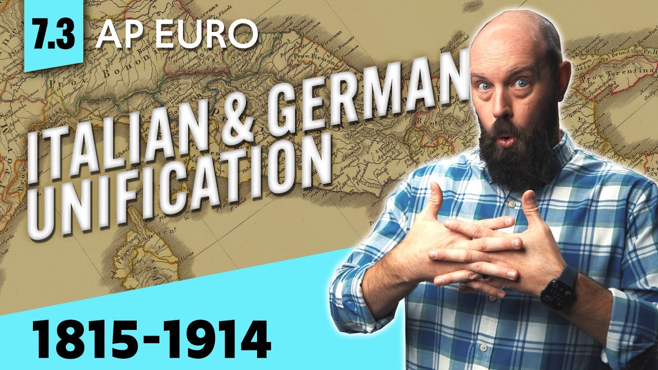 National UNIFICATIONS and Diplomatic Tensions [AP Euro Review&mdash;Unit 7 Topic 3]